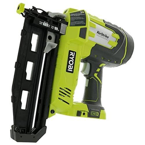 Ryobi P325 One+ 18V Lithium Ion Battery Powered Cordless 16 Gauge Finish Nailer (Battery Not Included, Power Tool Only)