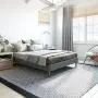 Classic Brands Claridge Upholstered Mattress Foundation | Platform Bed | Metal Frame with Wood Slat Support | Grey, Queen Classic Brands Claridge Upholstered Mattress Foundation | Platform Bed | Metal Frame with Wood Slat Support | Grey, Queen