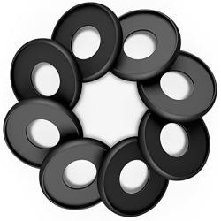 Discagenda Aluminum Disc-Binding Discs 33mm 1.3in 12 Piece Set Black