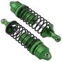 Hobbypark Aluminum Alloy Shock Absorber Assembled Full Metal Big Bore Shocks Front & Rear Replacement of 5862 for Traxxas 1/10 Slash 4x4 4WD Upgrade (4-Pack) (Green)