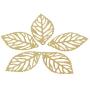 MonkeyJack 400 Pieces Mixed Alloy Metal Hollow Leaf Charm Pendants for Jewelry Making