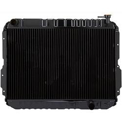 Radiator - Cooling Direct For/Fit 0012 81-88 Toyota Landcruiser 6Cy 4.2L Brass Tank Brass Core 4-Row Metal