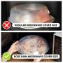 Microwave Splatter Cover, Microwave Cover for Food, Microwave Plate Cover Microwave Splatter Guard, Anti-Splatter with Steam Vents,11.8 Inch
