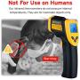 Etekcity Lasergrip 1080 Non-Contact Digital Laser Infrared Thermometer Temperature Gun -58℉~1022℉ (-50℃～550℃), Yellow and Black