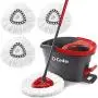 O-Cedar Easywring Microfiber Spin Mop & Bucket Floor Cleaning System with 3 Extra Refills O-Cedar Easywring Microfiber Spin Mop & Bucket Floor Cleaning System with 3 Extra Refills