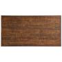 Olee Sleep 46'' Cocktail Wood & Metal Legs Coffee Table, Rustic Brown