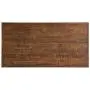Olee Sleep 46'' Cocktail Wood & Metal Legs Coffee Table, Rustic Brown