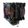 CPU Cooler RGB Black Edition CPU Air Cooler, H120D RGB Fan, 6 CD 2.0 Heatpipes for AMD Ryzen/Intel LGA1151 (Black)