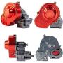 RC Metal Reverse Transmission Gearbox for 1/10 RC Crawler Car Axial SCX10 90027 SCX10 II 90046 Wraith Upgrade Parts