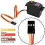 [4-Pack] MG996R 55g Metal Gear Torque Digital Servo Motor for Futaba JR RC Helicopter Car Boat Robot