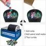 Leegol Electric Hobby Rock Tumbler Machine - Single Drum 3LB Rotary Rock Polisher (Single Barrel) Leegol Electric Hobby Rock Tumbler Machine - Single Drum 3LB Rotary Rock Polisher (Single Barrel)