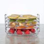 Kispog Dehydrator Rack For Ninja Foodi 6.5 & 8 qt, Instant Pot Duo Crisp 8 qt. Food Grade Stainless Steel