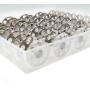 YEQIN 25PCS Metal BOBBINS with Clear Box # 0115367000-B Alt# 0015367200 Bernina bobbins
