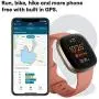 Fitbit Versa 3 Health & Fitness Smartwatch with GPS, 24/7 Heart Rate, Alexa Built-in, 6+ Days Battery, Pink/Gold, One Size (S & L Bands Included) Fitbit Versa 3 Health & Fitness Smartwatch with GPS, 24/7 Heart Rate, Alexa Built-in, 6+ Days Battery, Pink/Gold, One Size (S & L Bands Included)