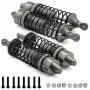 Front Rear Shock Absorber Assembled Damper Full Metal Aluminum Alloy Set Oil Filled Shocks Replacement of 5862 for 1/10 Slash 4x4 4WD Upgrade (4-Pack) Front Rear Shock Absorber Assembled Damper Full Metal Aluminum Alloy Set Oil Filled Shocks Replacement of 5862 for 1/10 Slash 4x4 4WD Upgrade (4-Pack)