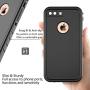 Cozycase Waterproof Case for iPhone 8 Plus/iPhone 7 Plus Case, Shockproof Full-Body Rugged Case with Built-in Screen Protector for Apple iPhone 8 Plus / 7 Plus - (Black)