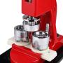 IRONWALLS Button Maker Machine 1’’ Inch 25mm Button Badge Maker Punch Press Machine with 1000 Pcs Button Parts Circle Cutter