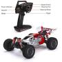 Powerextra Remote Control Car, 1:14 Scale 60+ KMH High Speed RC Cars, 4WD 2.4GHz Off Road Trucks Toys, All Terrain Vehicle Car Gifts with 2 Batteries for Kids & Adults