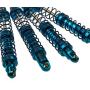 4Pcs Aluminum Metal Suspension Shock Absorbers Spring Set for 1/10 RC Axial SCX10 D90 CC01 Crawler Accessories (100mm)