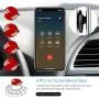 8 Pack Sticky Adhesive Compatible with Socket Base, PKYAA Double-Sided Replacement Tape for Collapsible Grip & Stand Back, 4pcs Sticker Pads for Car Magnetic Phone Holder
