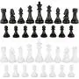 Minerva Black and White Extra Heavy Metal Chess Pieces with 4.5 Inch King and Extra Queens, Pieces Only, No Board Minerva Black and White Extra Heavy Metal Chess Pieces with 4.5 Inch King and Extra Queens, Pieces Only, No Board
