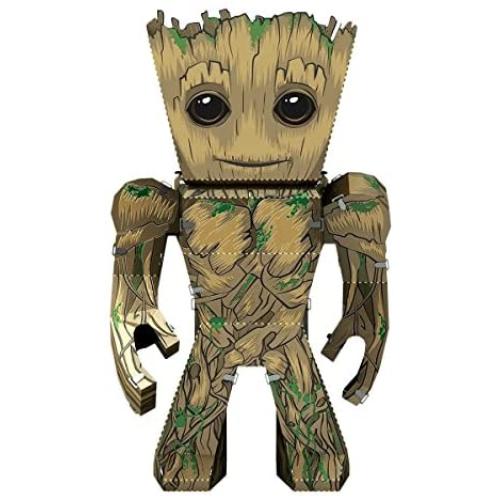 Fascinations Metal Earth Marvel Guardians of The Galaxy Groot 3D Metal Model Kit
