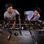 Rally and Roar Foosball Table Game – 56” Standard Size Fun, Multi Person Table Soccer Adults, Families - Recreational Foosball Games Game Rooms, Arcades, Bars, Parties, Family Night