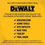 DEWALT Door Lock Installation Kit, Bi-Metal (D180004)
