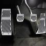 Car Foot Pedal Set, 4pcs Car Manual Transmission Clutch Brake Foot Rest Pedal Pad for BMW 1/3/5/7/X1 Series E30 E32 E34 E36 E38 E39 E46 E87 E90 E91 E92