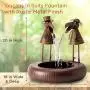 Alpine Corporation NCY356 Metal Toucan Outdoor Water Fountain for Garden, Patio, Deck, Porch-Yard Art Decor, 20-Inch Tall, Brown Alpine Corporation NCY356 Metal Toucan Outdoor Water Fountain for Garden, Patio, Deck, Porch-Yard Art Decor, 20-Inch Tall, Brown