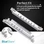 [NEW UPGRADED] WR51X10055 Defrost Heater Enhanced Durability with METAL SHIELD Replacement Part by Blue Stars - Exact Fit For GE & Kenmore Refrigerators - Replaces AP3183311 914088 AH303781 EA303781