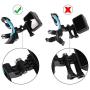 SUREWO Universal Rotary Aluminum Extension Arm Mount Compatible with Gopro Hero 9/8/7/(2018)/6/5 Black,Session 5/4,Hero 3+,DJI Osmo Action,AKASO/Campark/YI Action Camera and More