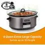Crock Pot Slow Cooker|8 Quart Programmable Slow Cooker with Digital Countdown Timer, Black Stainless Steel - SCCPVFC800-DS Crock Pot Slow Cooker|8 Quart Programmable Slow Cooker with Digital Countdown Timer, Black Stainless Steel - SCCPVFC800-DS