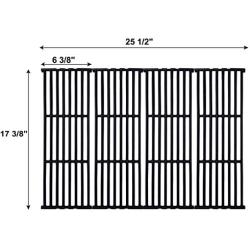 Gill Valueparts Grates 17 x 6 for Broil King Baron 440 320 340 420 S420 S320 Grill Grates, 9225-84 9221-67 9221-64 9235-24 922554 9211-54 52005-281, Broil King Baron Replacement Parts