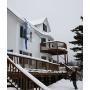 Snow Roof Rake by Avalanche! Original 750 with Slide Material: Easy Snow Removal for Metal, Cedar Shake, Tile, Architectural Shingled Roofs and Solar Panels. 17 Inch Wide, 16 Feet Long, 3 Inch Wheels