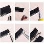 PH PandaHall 12 Sets Metal Zipper Latch Slider Retainer 3 Color #3#5#8#10 Insertion Pin Zipper Bottom Zipper Stopper for Metal Zipper Repair Zip Sewing Replacement DIY