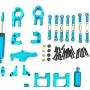 F Fityle for WLtoys 12428 Metal Upgrade Parts Kit Fit for Feiyue FY-01 02 03 1/12 Remote Control Car Fittings Accessories Replace The Broken - 12 Kinds