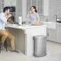 simplehuman 45 Liter Rectangular Hands-Free Kitchen Step Trash Can with Soft-Close, Brushed Stainless Steel with Plastic Lid simplehuman 45 Liter Rectangular Hands-Free Kitchen Step Trash Can with Soft-Close, Brushed Stainless Steel with Plastic Lid