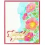 Spellbinders Heart Melt Sentiments by Becca Feeken Glimmer Hot Foil Plate & Die Set, Metal