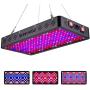 SUNRAISE 2000W LED Grow Light Full Spectrum Triple-Chips LED Lens Tech Veg and Bloom Two Switches LED Grow Lamp for Indoor Plants with Daisy Chain (15watt led 200pcs)