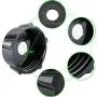 490261 Replacement Parts for Os-ter & Os-terizer Blenders by Wadoy 4961 Blender 4-Point Blade with 4902 Bottom Cap and Rubber Gasket, Blender Accessory Refresh Kit 490261 Replacement Parts for Os-ter & Os-terizer Blenders by Wadoy 4961 Blender 4-Point Blade with 4902 Bottom Cap and Rubber Gasket, Blender Accessory Refresh Kit