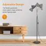 LEPOWER Metal Floor Lamp, Adjustable Goose Neck Standing Lamp with Heavy Metal Based, Torchiere Light for Living Room, Bedroom, Study Room and Office LEPOWER Metal Floor Lamp, Adjustable Goose Neck Standing Lamp with Heavy Metal Based, Torchiere Light for Living Room, Bedroom, Study Room and Office