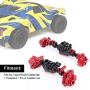 Tbest Metal Front and Rear axle Assembly Fit for Land Rover Defender/Traxxas/TRX-4 Crawler Car