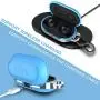 HALLEAST for Galaxy Buds+ Plus Cover, Galaxy Buds Carrying Case TPU Full Protective Skin with Keychain Compatible Samsung Galaxy Buds Wireless 2019 2020 Earbuds Accessories, Light Blue HALLEAST for Galaxy Buds+ Plus Cover, Galaxy Buds Carrying Case TPU Full Protective Skin with Keychain Compatible Samsung Galaxy Buds Wireless 2019 2020 Earbuds Accessories, Light Blue