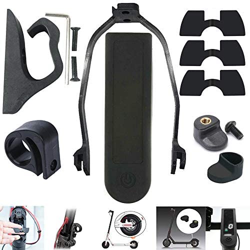 chuancheng Accessories Kit Set for Xiaomi Mijia M365 & Pro Series Electric Scooter Hook, Vibration Dampers 0.6mm 0.8mm 1.2mm, Rear Fender Support