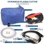 Hyperikon Plasma Cutter Pilot Arc, Dual Voltage 120V 240V, AG 60 Cutting Torch, 5/8 Inch Clean Cut