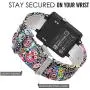 MoKo Band Compatible with Garmin Vivoactive, Soft Silicone Replacement Fitness Bands Wristbands with Metal Clasps fit Vivoactive/Vivoactive Acetate Sports GPS Smart Watch - Colorful Jellyfish MoKo Band Compatible with Garmin Vivoactive, Soft Silicone Replacement Fitness Bands Wristbands with Metal Clasps fit Vivoactive/Vivoactive Acetate Sports GPS Smart Watch - Colorful Jellyfish