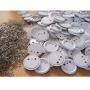 3'' (75mm) ABS Bottom Pin Badge Button Parts for 75mm Button Maker DIY Badge Making (50)