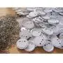 3'' (75mm) ABS Bottom Pin Badge Button Parts for 75mm Button Maker DIY Badge Making (50) 3'' (75mm) ABS Bottom Pin Badge Button Parts for 75mm Button Maker DIY Badge Making (50)