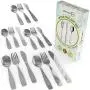 15 Piece Stainless Steel Kids Silverware Set - Child and Toddler Safe Flatware - Kids Utensil Set - Metal Kids Cutlery Set Includes 5 Small Kids Spoons, 5 Forks & 5 Knives 15 Piece Stainless Steel Kids Silverware Set - Child and Toddler Safe Flatware - Kids Utensil Set - Metal Kids Cutlery Set Includes 5 Small Kids Spoons, 5 Forks & 5 Knives